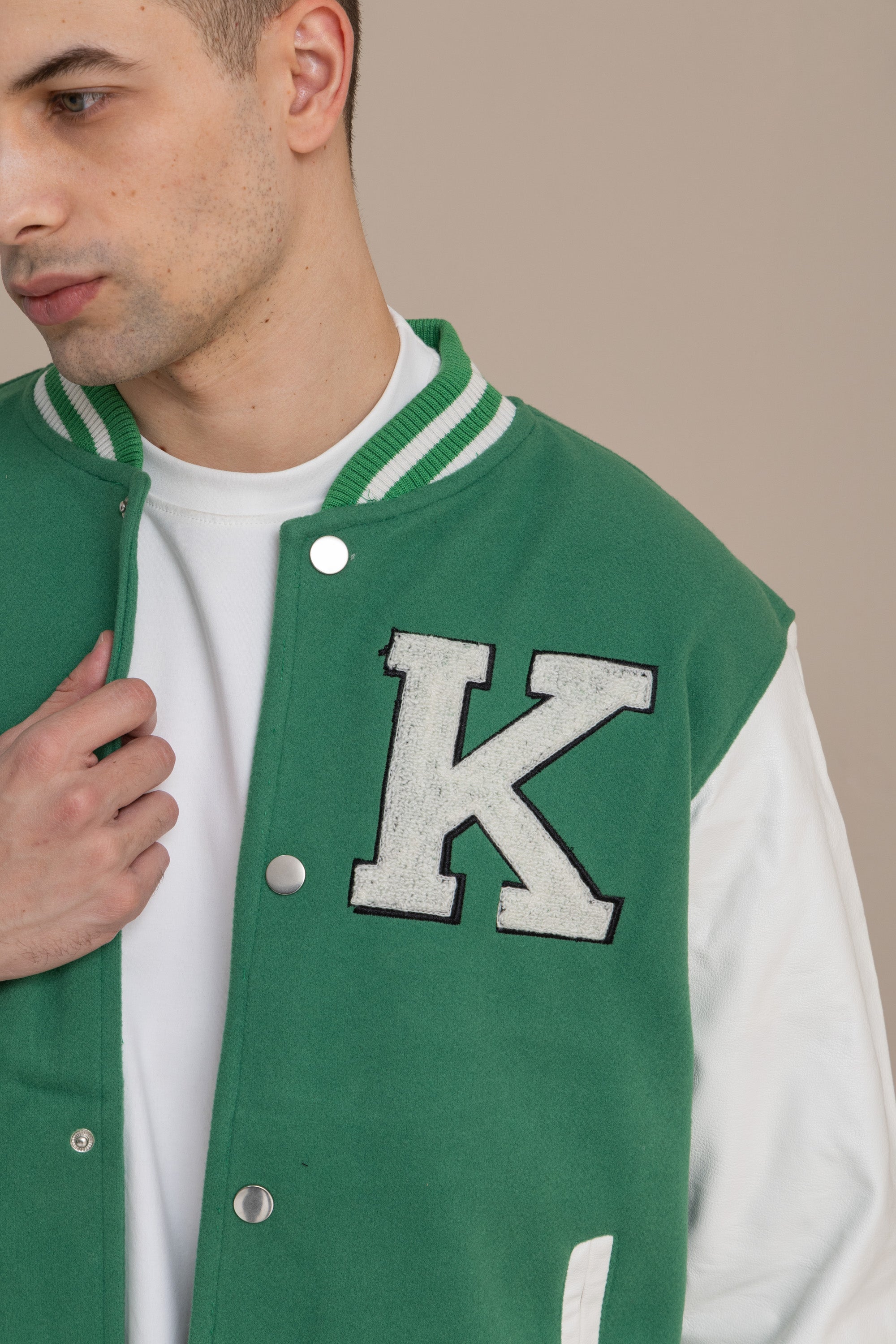 Green Varsity Jacket Green Varsity Jacket