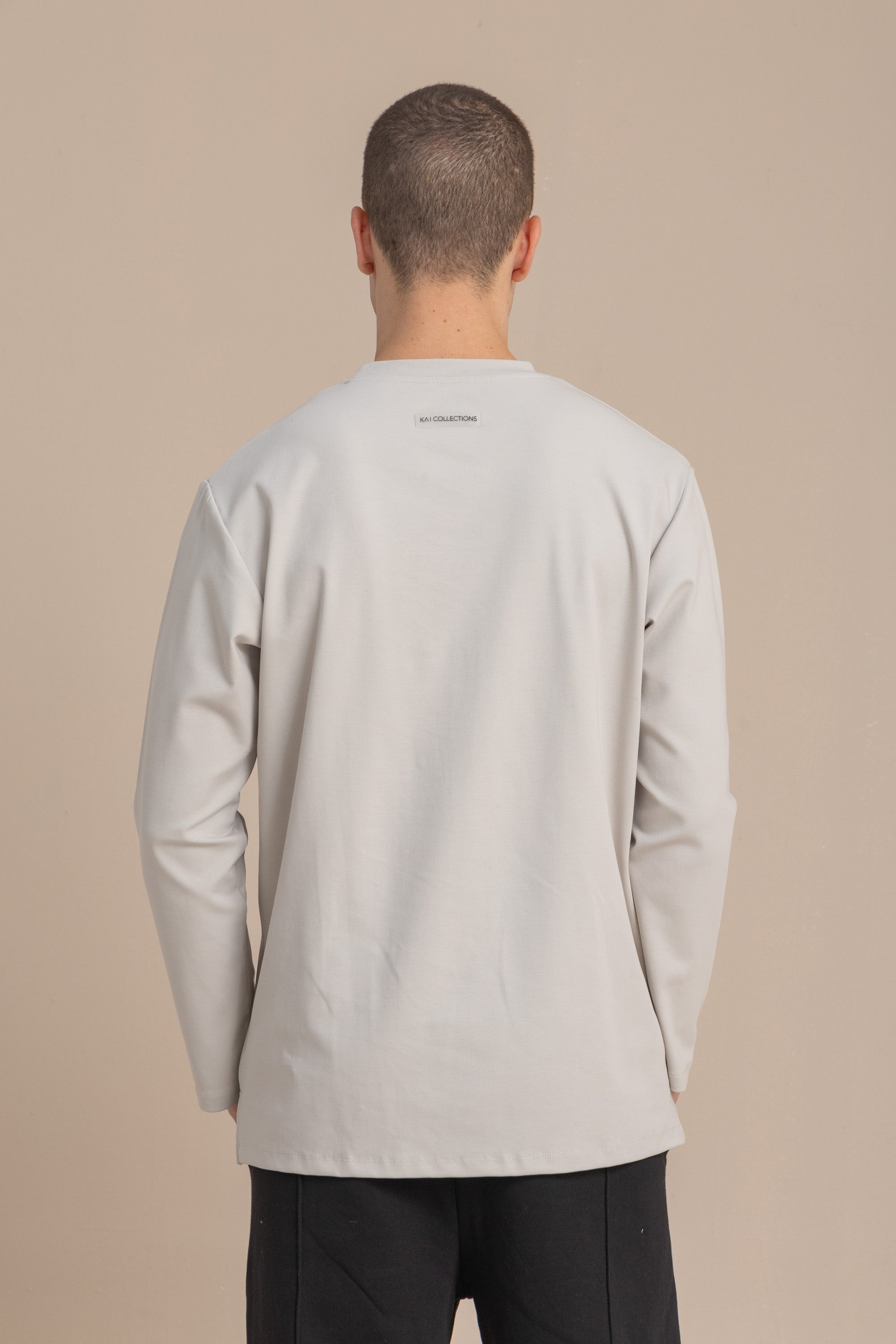 Grey Long Sleeve Premium T-Shirt Grey Long Sleeve Premium T-Shirt