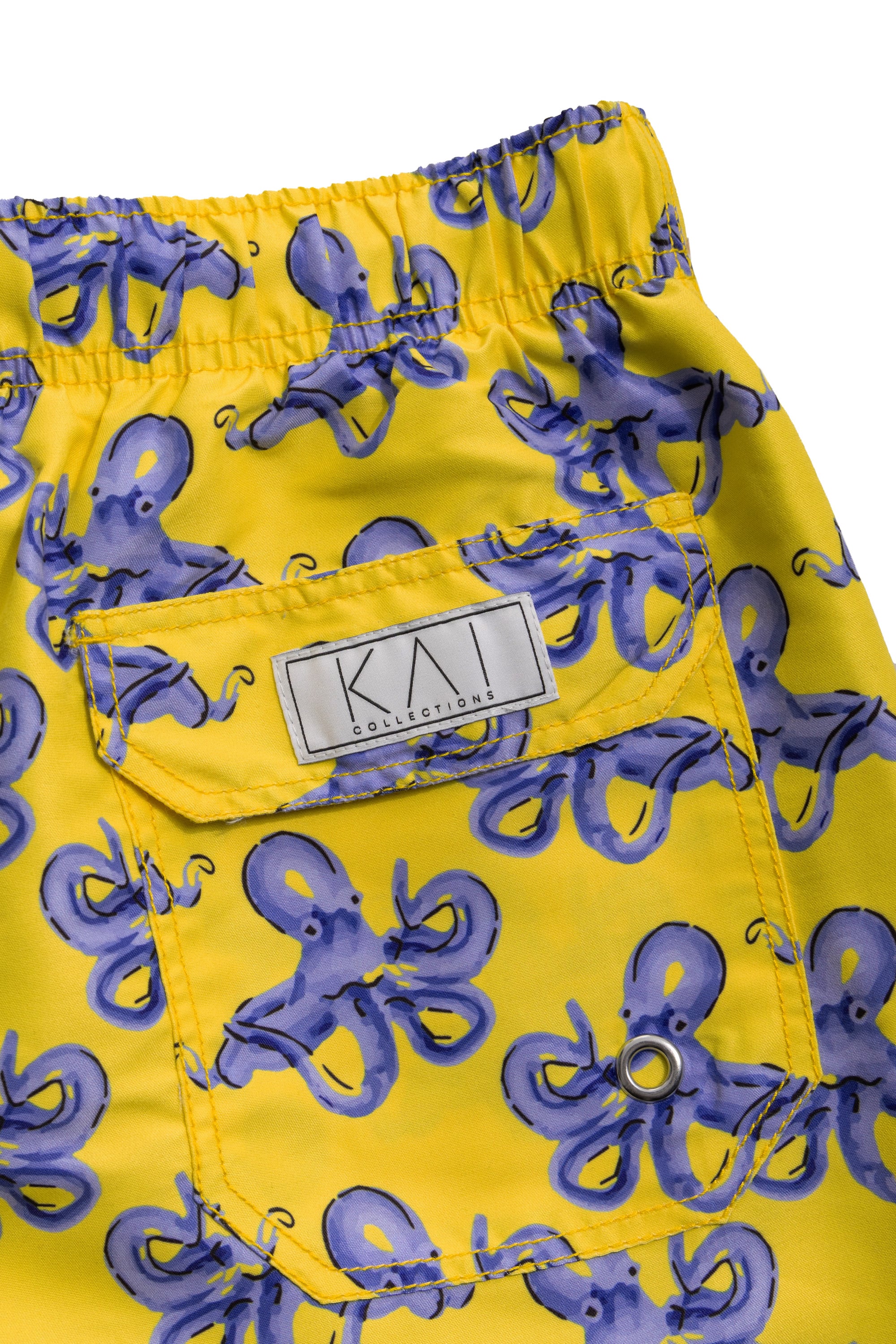 Purple Octopus Swim Shorts