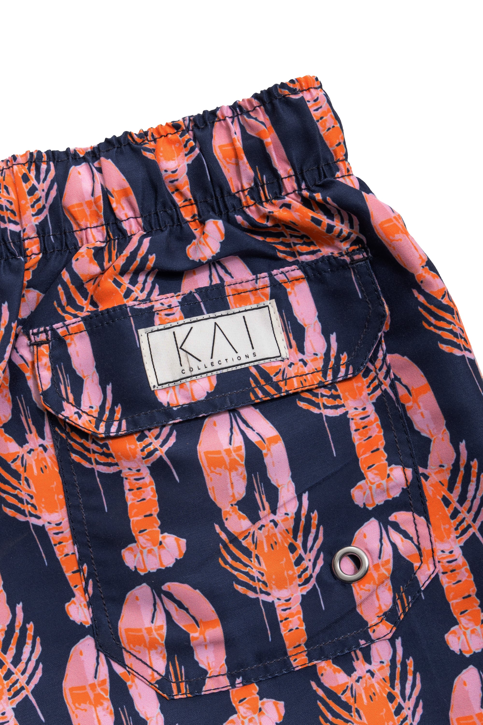 Navy Lobster Swim Shorts