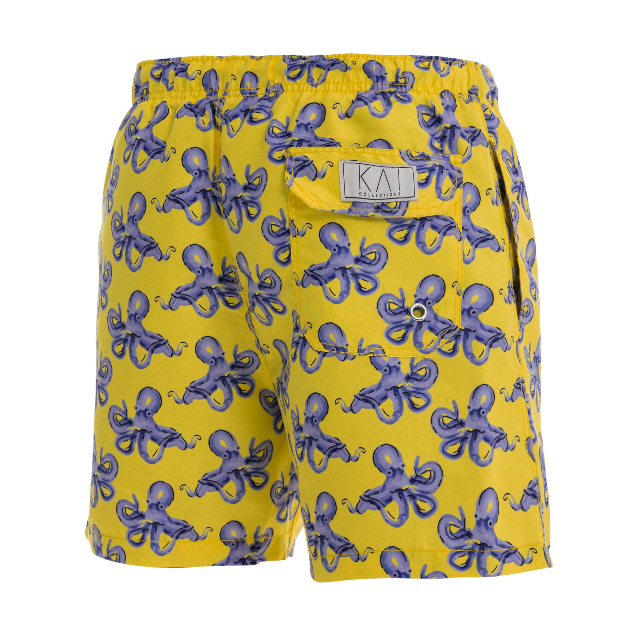 Purple Octopus Swim Shorts