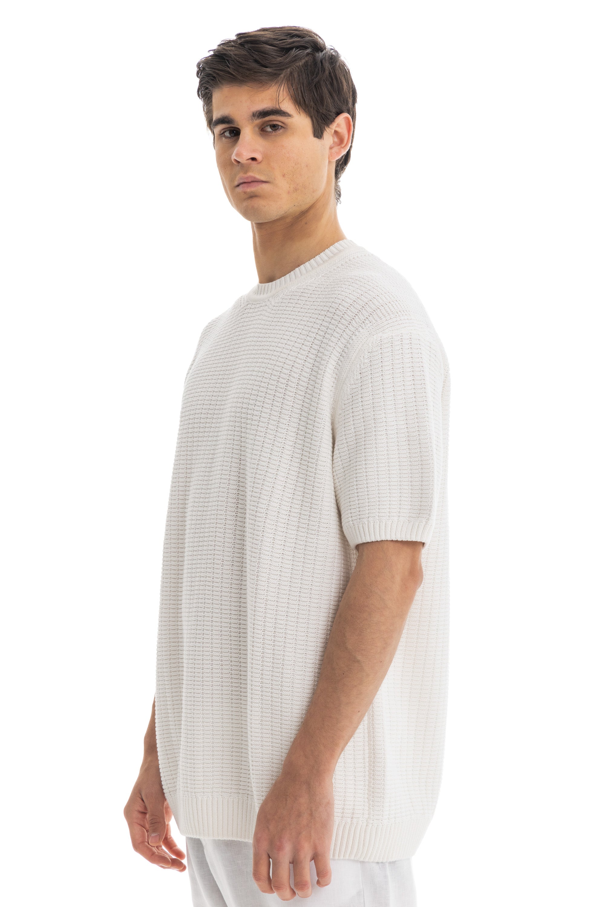 Off-White Knit Heavy T-Shirt Off-White Knit Heavy T-Shirt