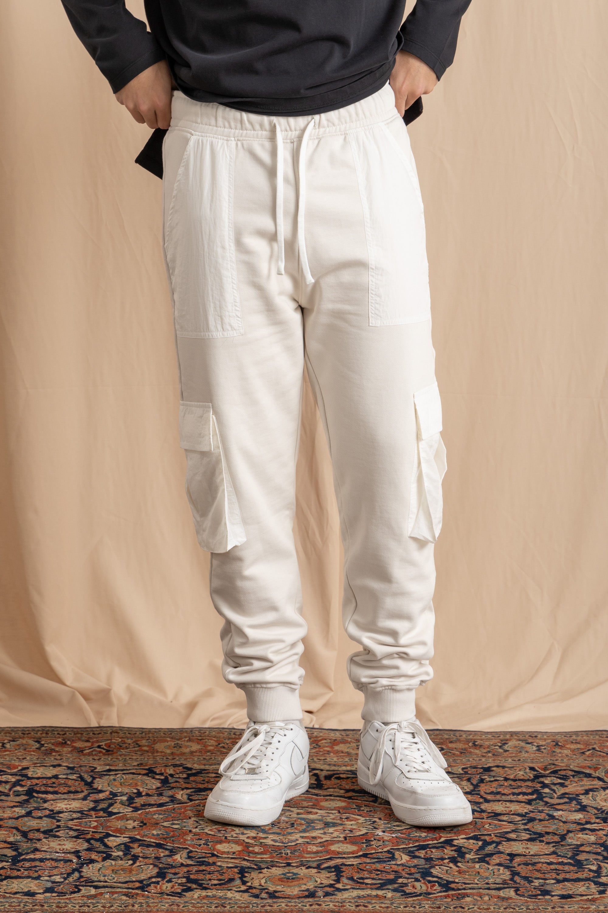 Unisex Off-White Cargo Sweatpants Unisex Off-White Cargo Sweatpants
