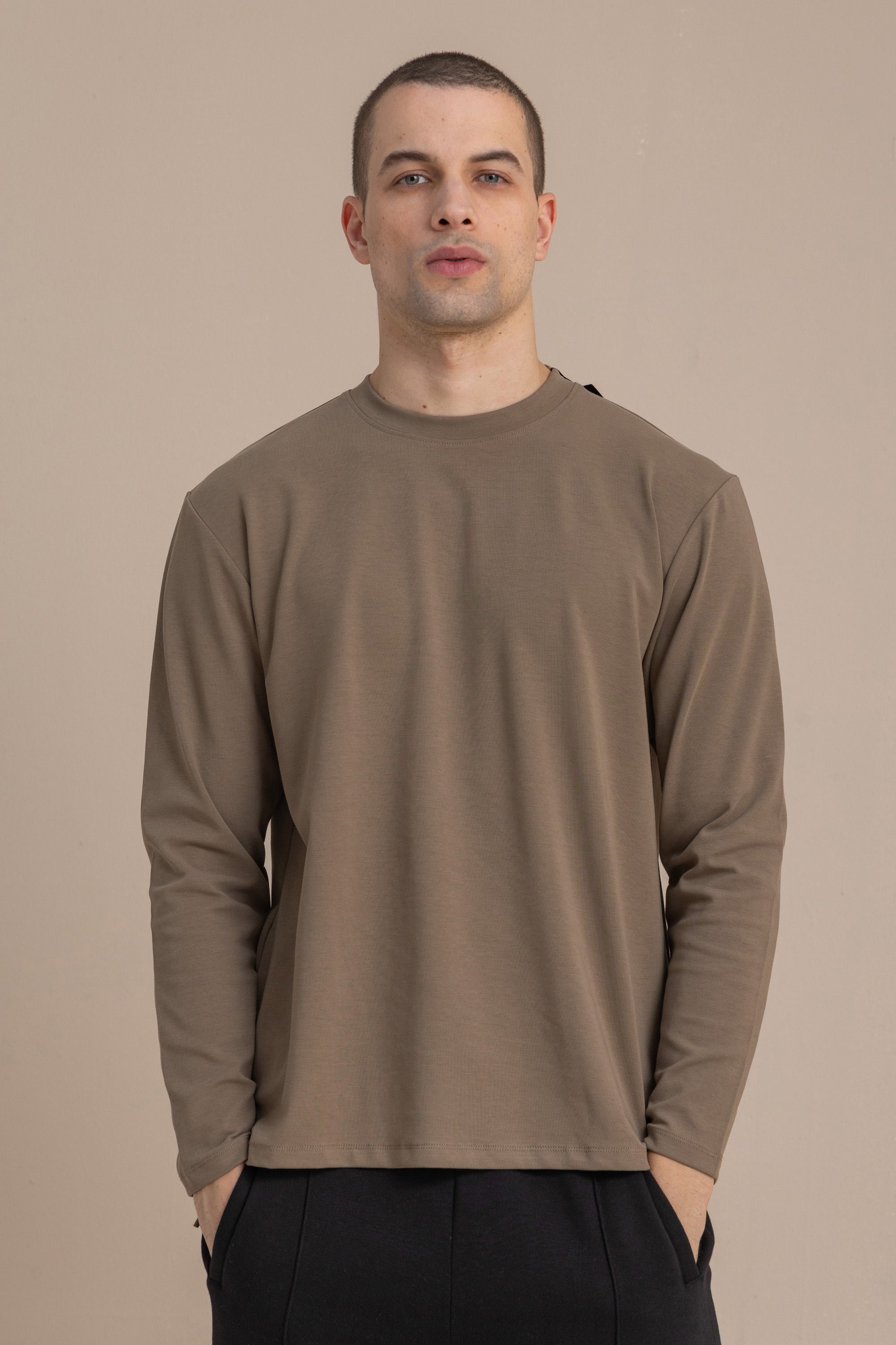 Olive Long Sleeve Premium T-Shirt