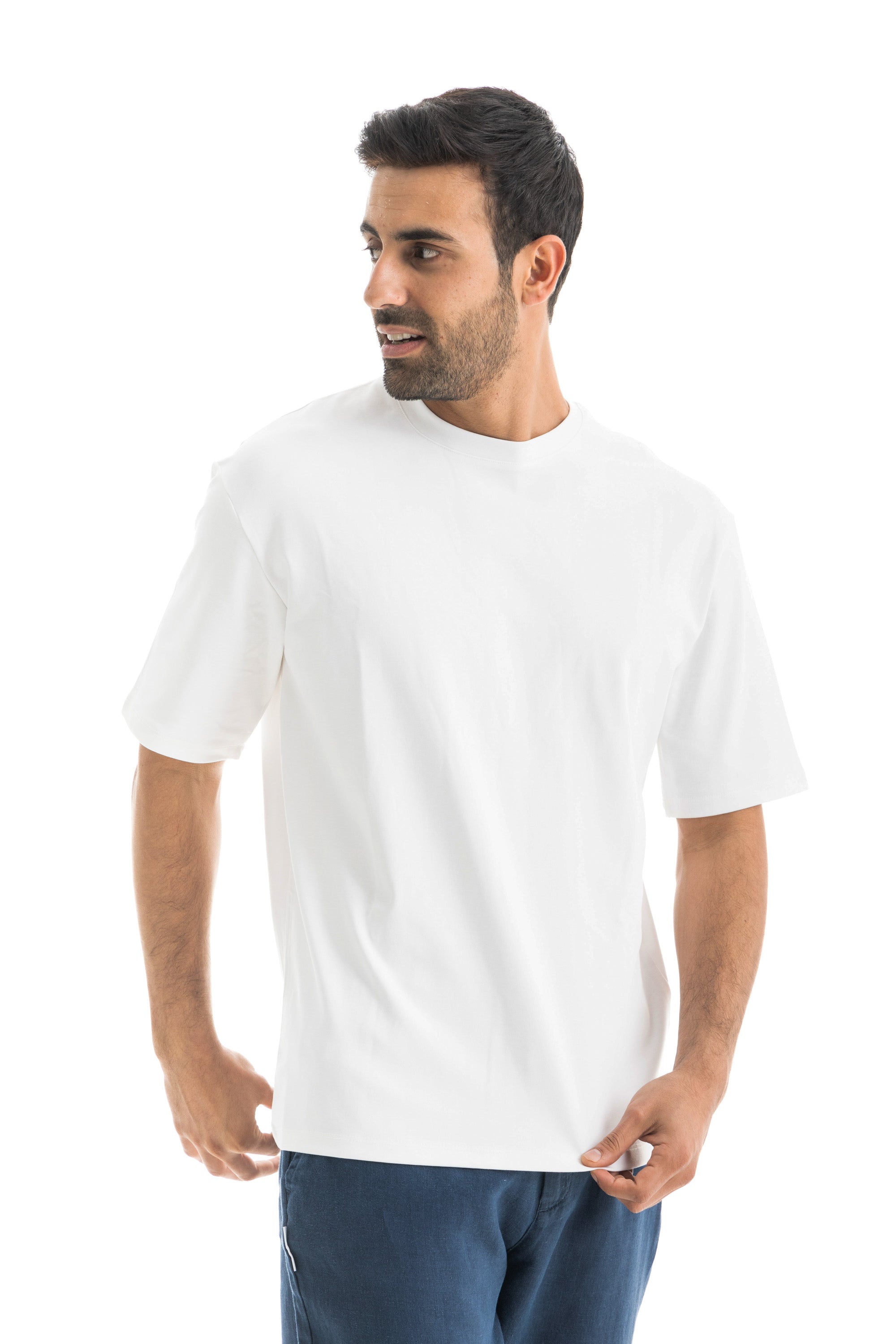 White Premium Oversized T-Shirt White Premium Oversized T-Shirt