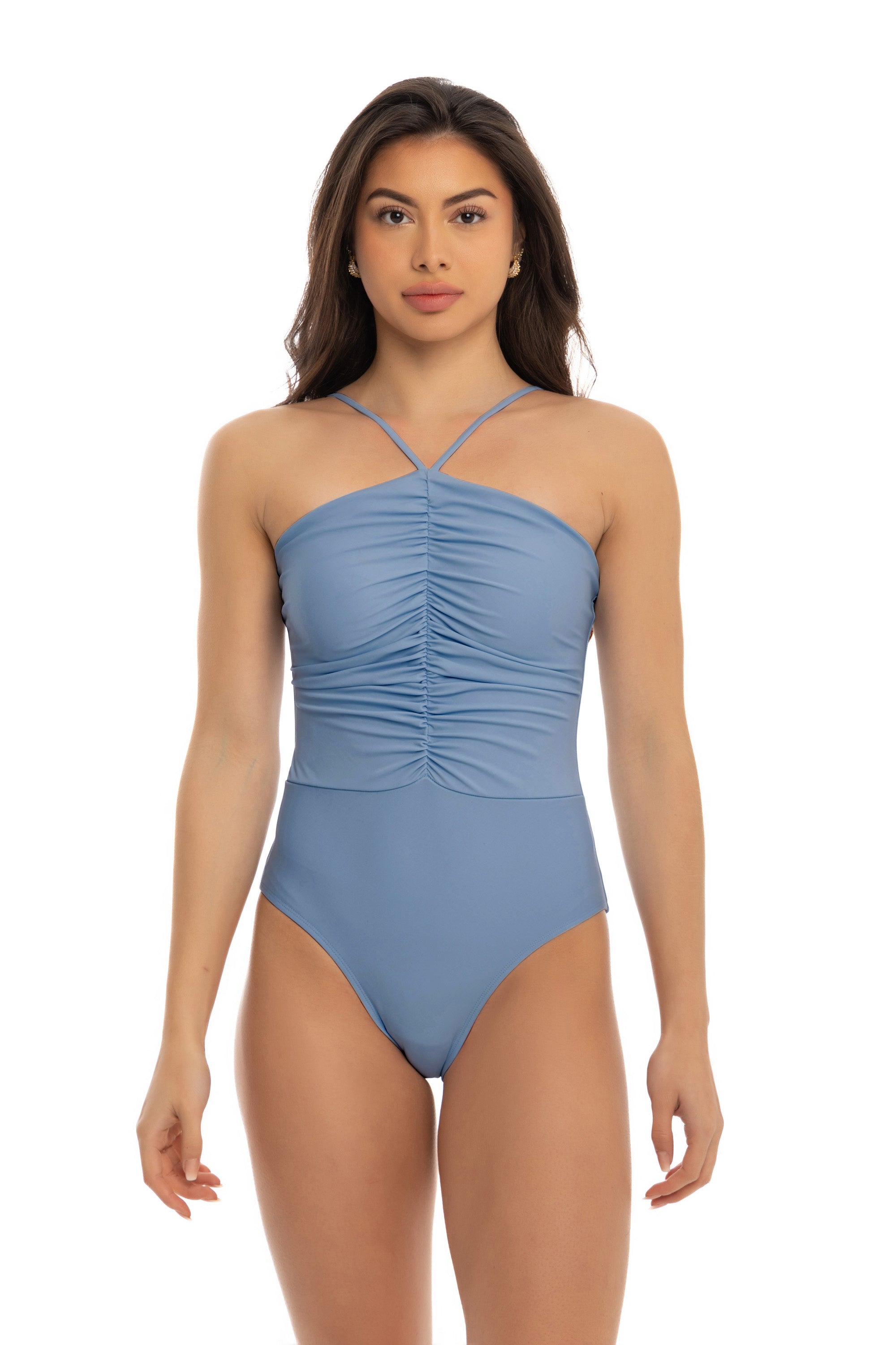 Blue Capri One Piece