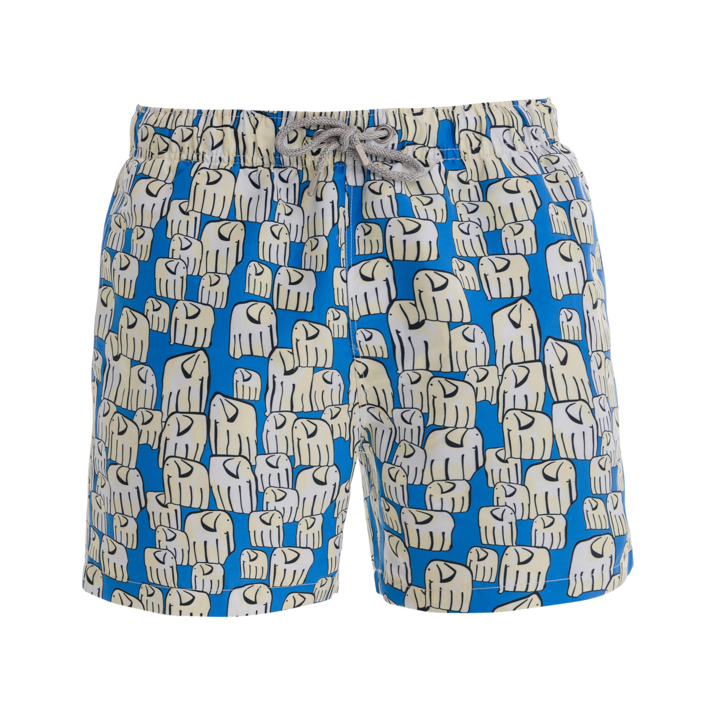 Blue Elephants Swim Shorts