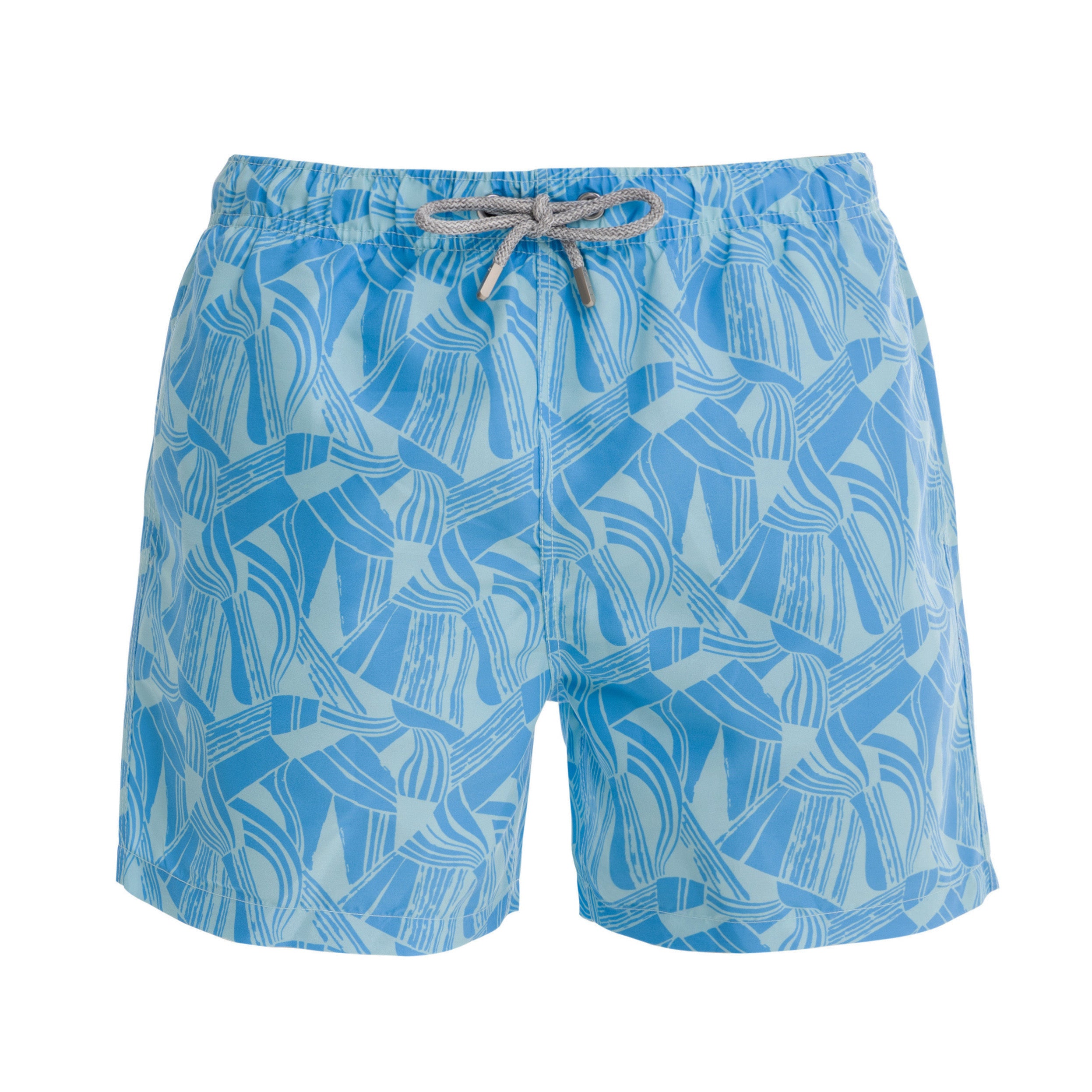 Blue Mirrors Swim Shorts