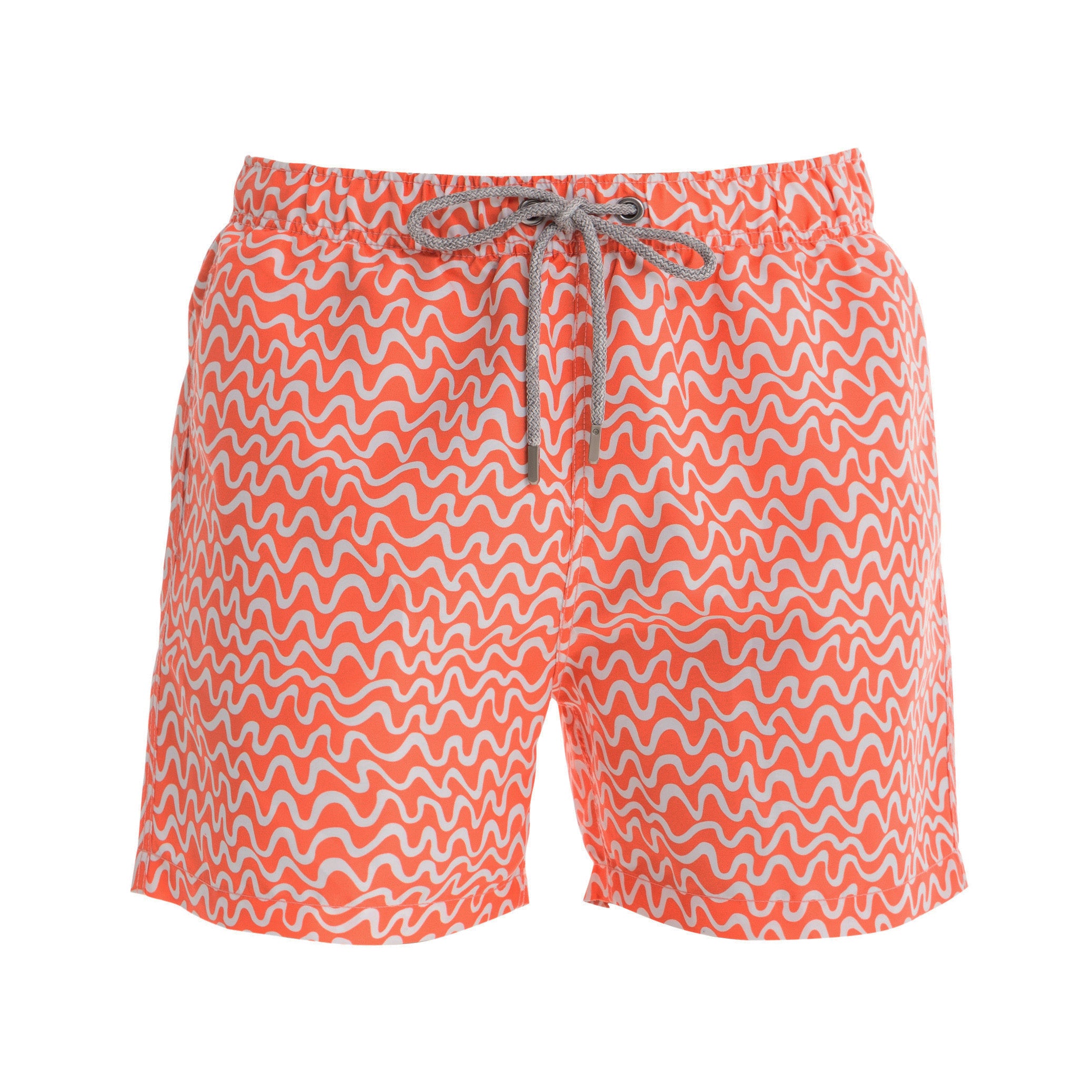 Coral Lines Swim Shorts