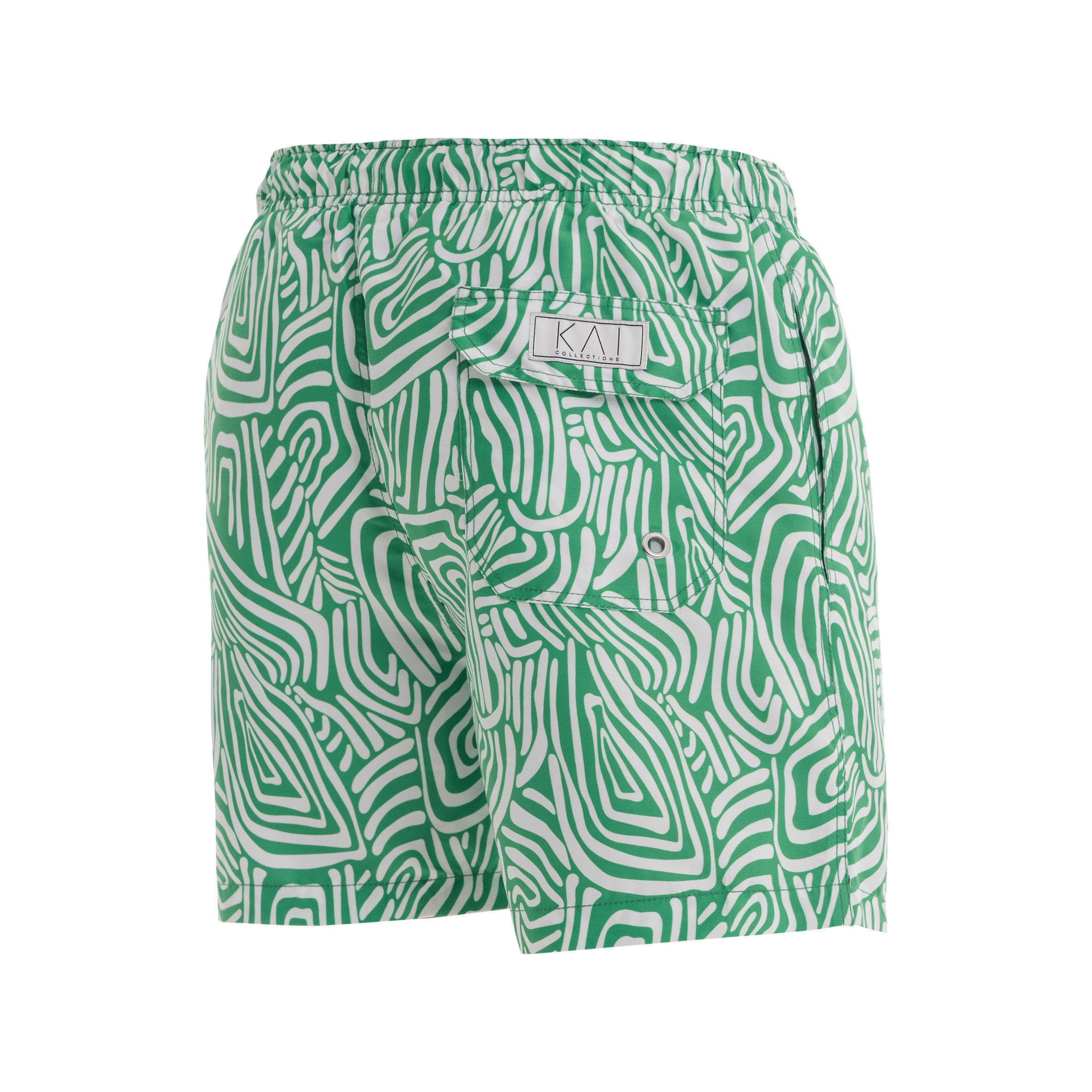 Green Labyrinth Swim Shorts Green Labyrinth Swim Shorts