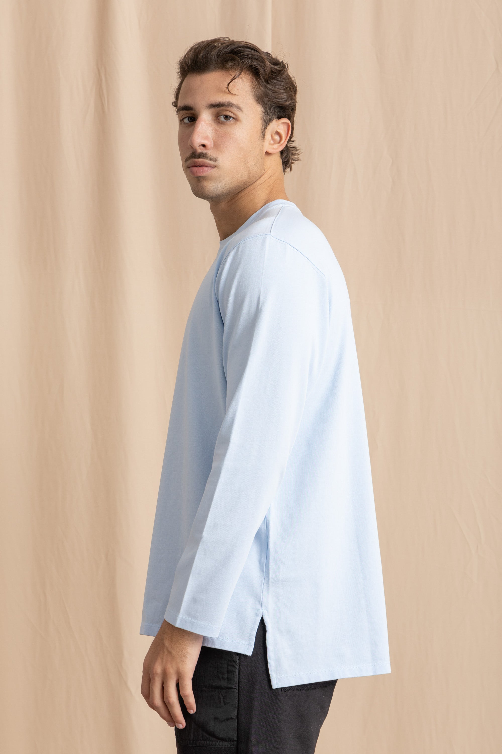 Sky Blue Long Sleeve T-Shirt Sky Blue Long Sleeve T-Shirt
