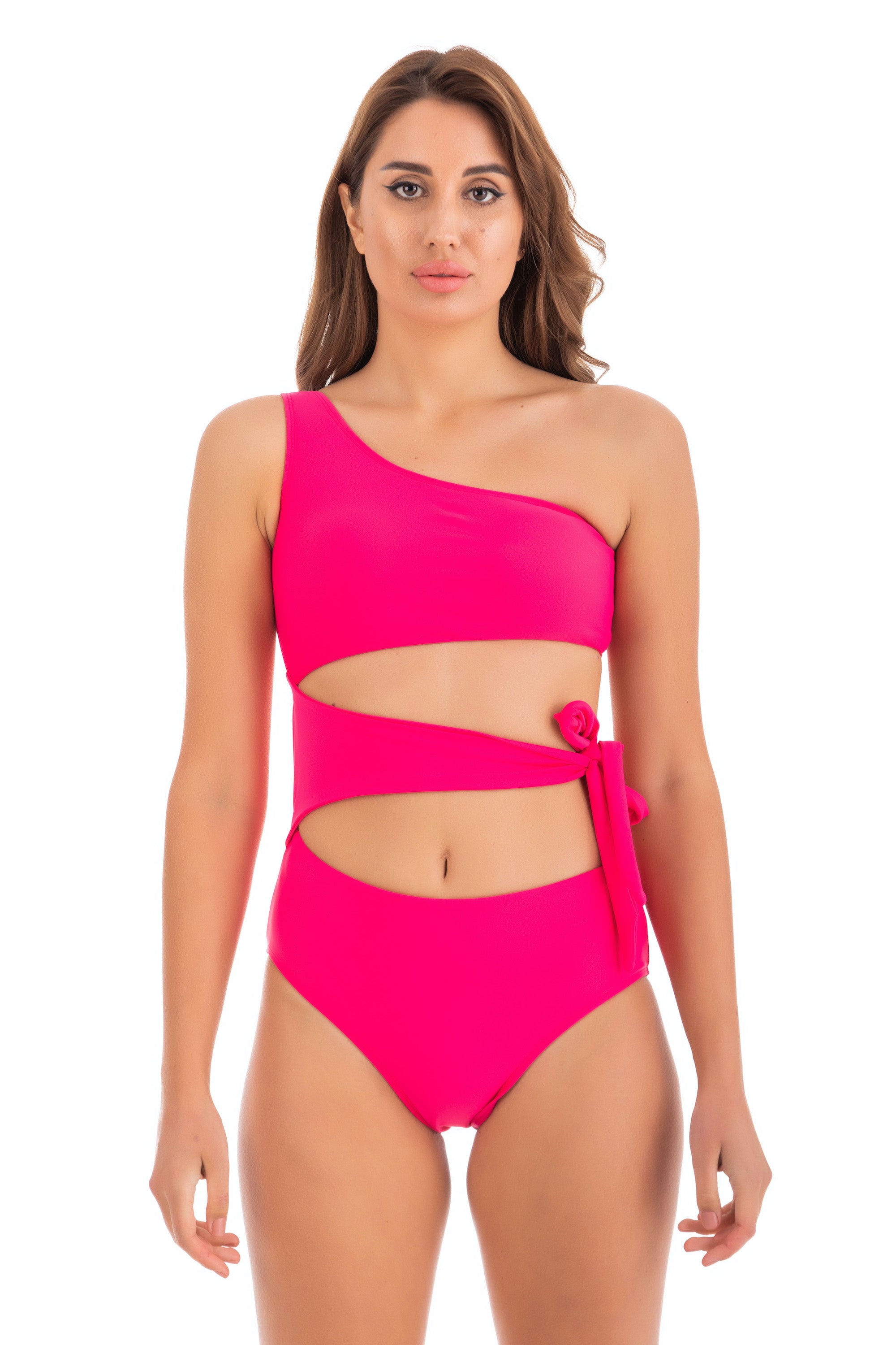 Fuchsia Playa One Piece