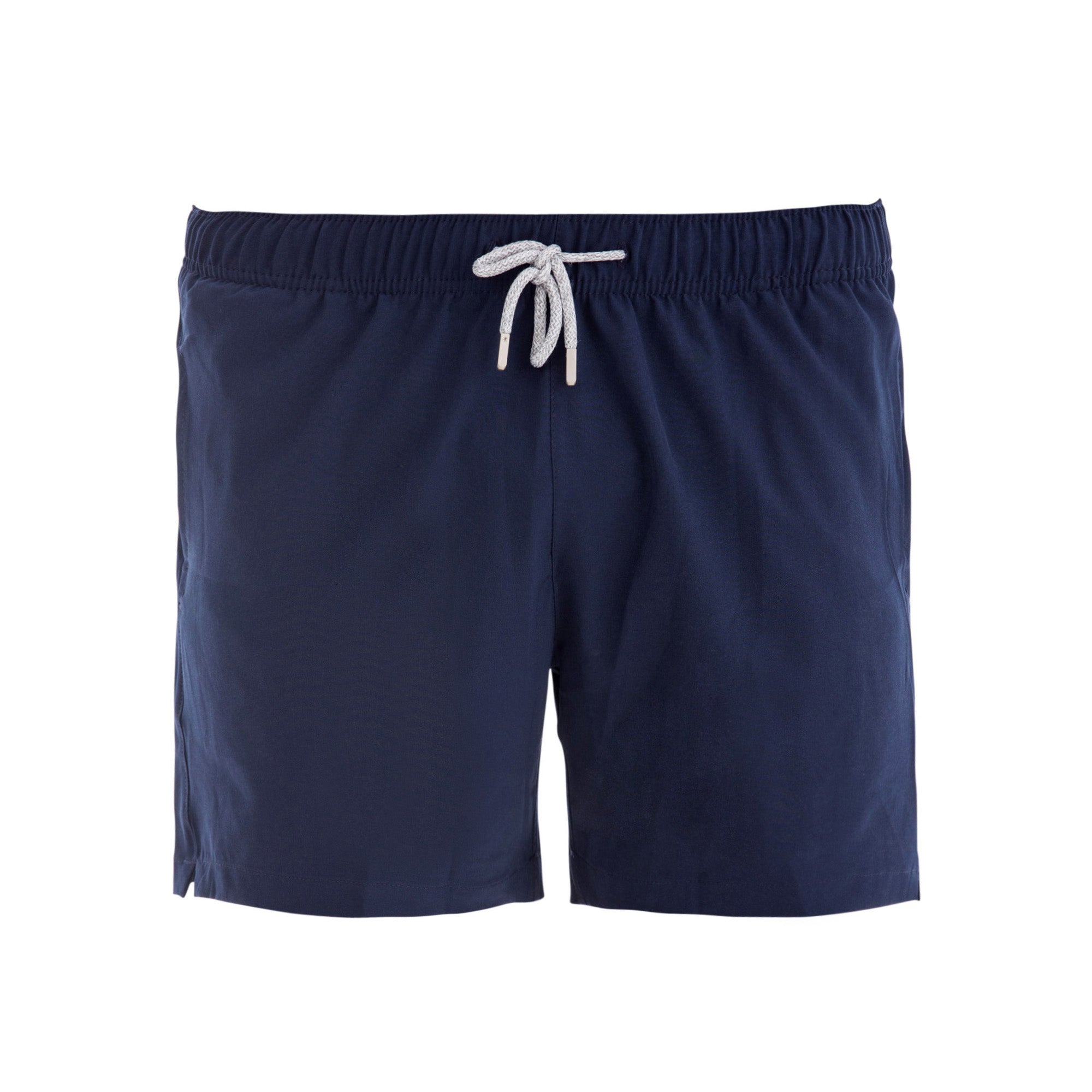 Solid Navy Swim Shorts (4 Way Stretch)