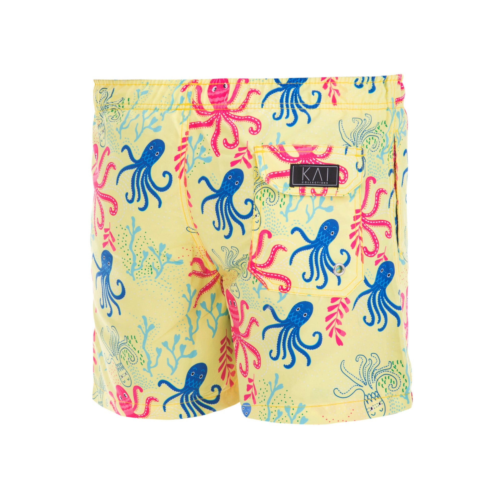 yellow octopus swim shorts yellow octopus swim shorts