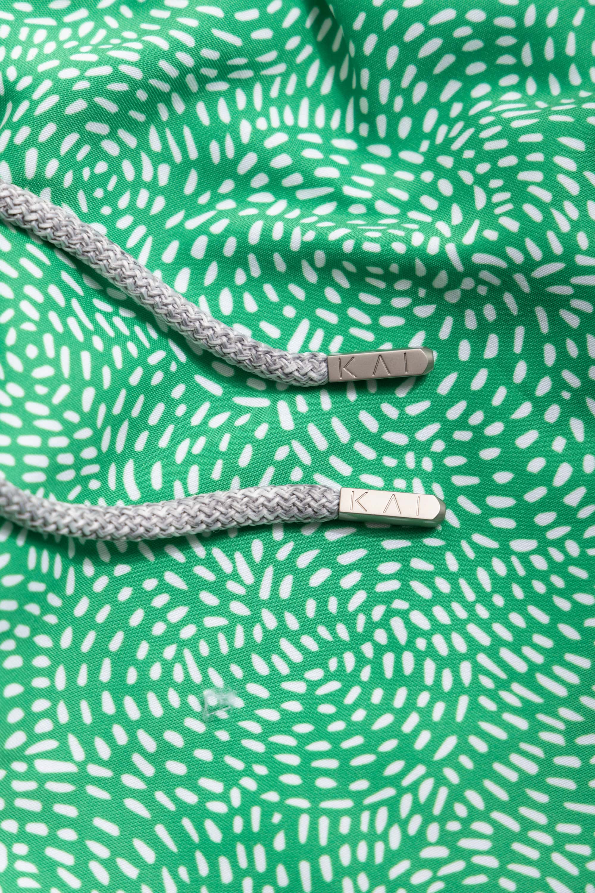 Green Spiral Swim Shorts Green Spiral Swim Shorts