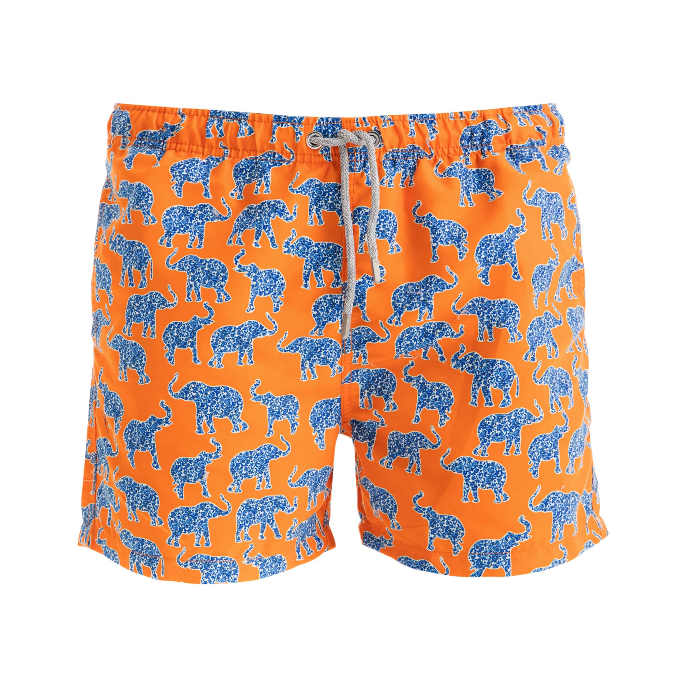 Orange Elephants Swim Shorts