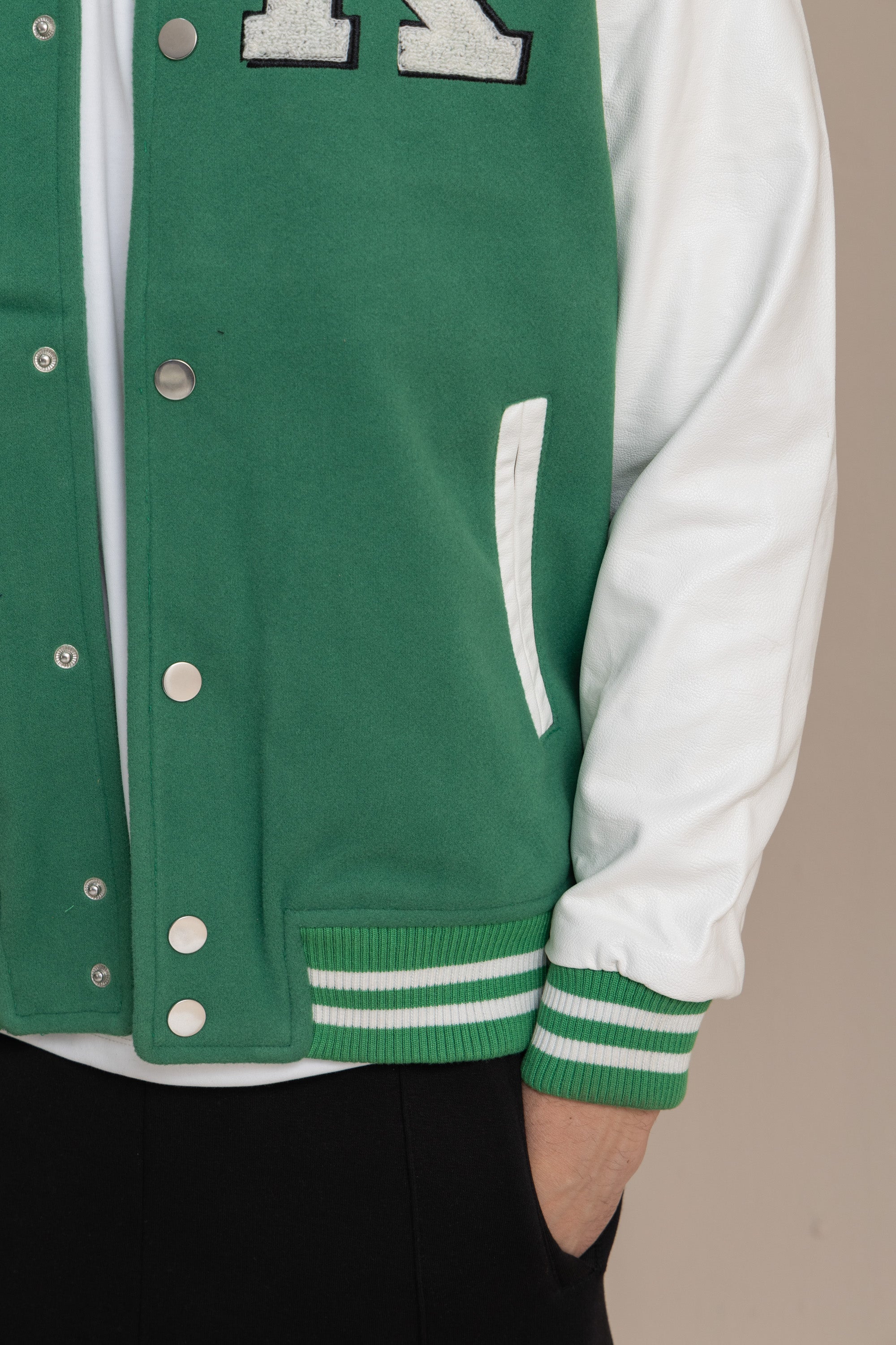 Green Varsity Jacket Green Varsity Jacket