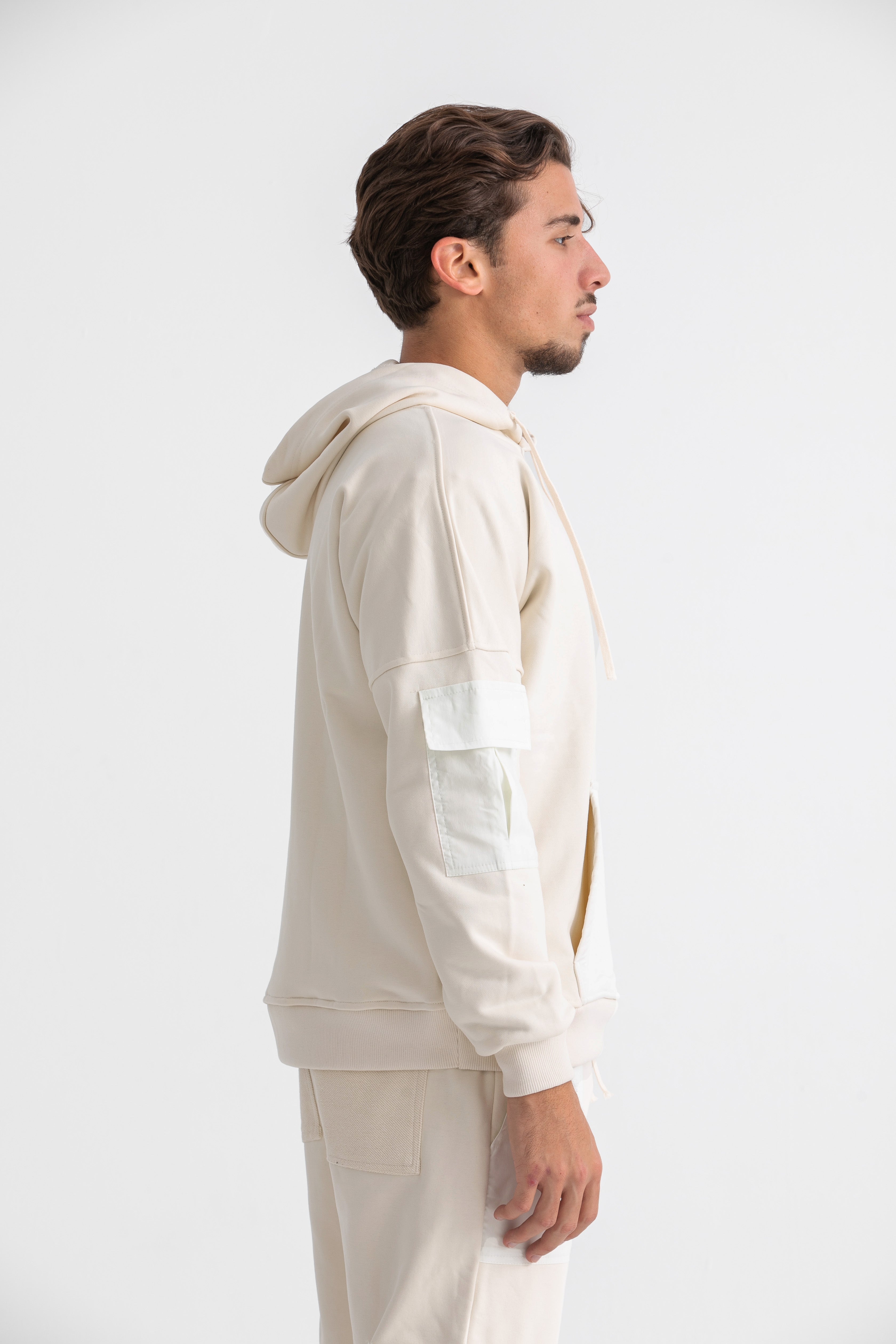 Ivory Cargo Hoodie